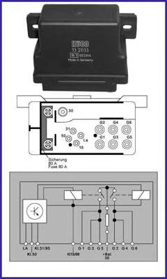 Kit de reparación para interruptor magnético, estárter 132033 Cargo