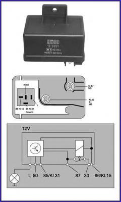 Comprar 132051 Huco Caja precalentamiento bujias