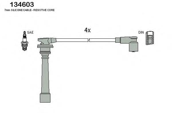 Precio del repuesto Cables de encendido Getz  hatchback