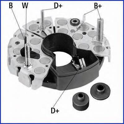 Alternador Diodo Puente Rectificador ARC0016 AS/Auto Storm