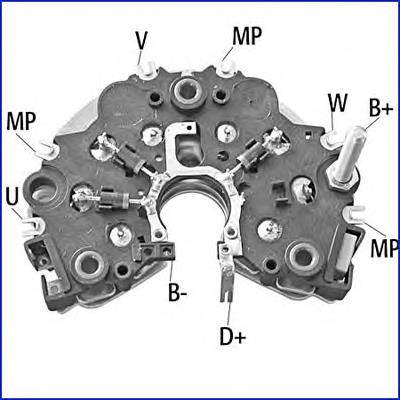 Rotor, alternador 593285 VALEO