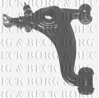 BCA6138 Borg&beck barra oscilante, suspensión de ruedas delantera, inferior izquierda