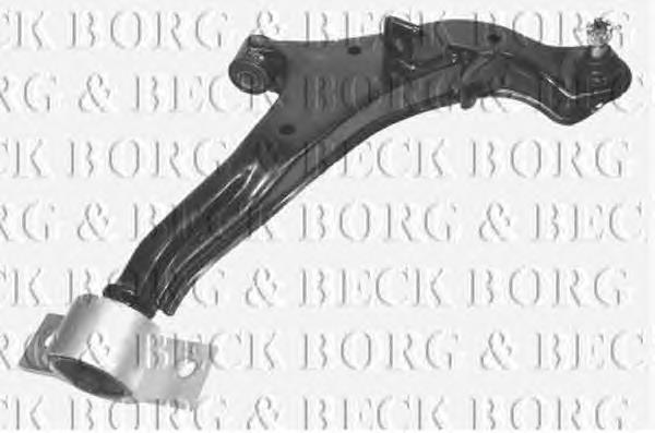 BCA6497 Borg&beck barra oscilante, suspensión de ruedas delantera, inferior derecha