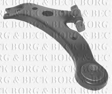 BCA6382 Borg&beck barra oscilante, suspensión de ruedas delantera, inferior izquierda