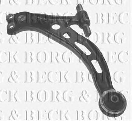 BCA6378 Borg&beck barra oscilante, suspensión de ruedas delantera, inferior izquierda