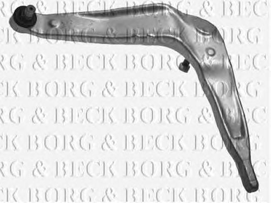 BCA6067 Borg&beck barra oscilante, suspensión de ruedas delantera, inferior izquierda