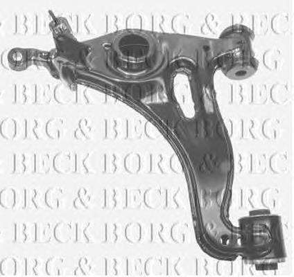 BCA5944 Borg&beck barra oscilante, suspensión de ruedas delantera, inferior izquierda