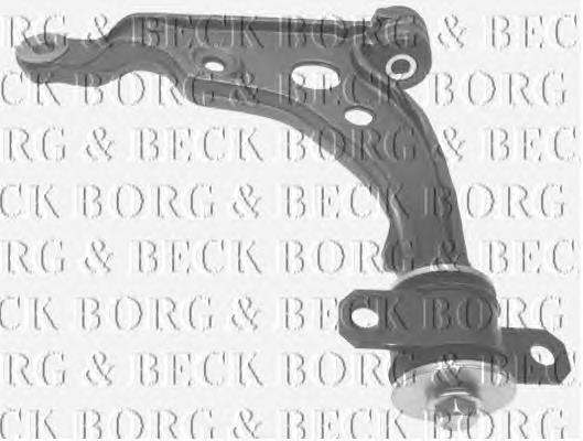 BCA5960 Borg&beck barra oscilante, suspensión de ruedas delantera, inferior izquierda