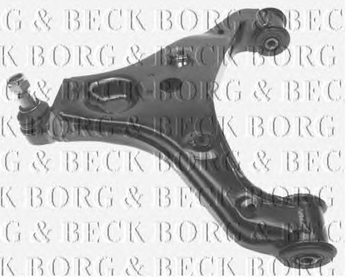 BCA6712 Borg&beck barra oscilante, suspensión de ruedas delantera, inferior izquierda