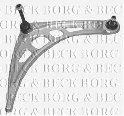 BCA6682 Borg&beck barra oscilante, suspensión de ruedas delantera, inferior derecha