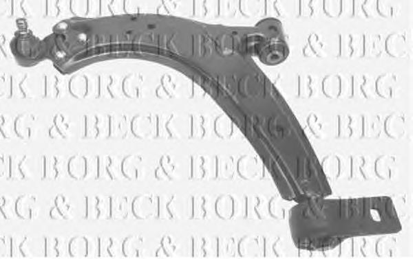 BCA5707 Borg&beck barra oscilante, suspensión de ruedas delantera, inferior izquierda