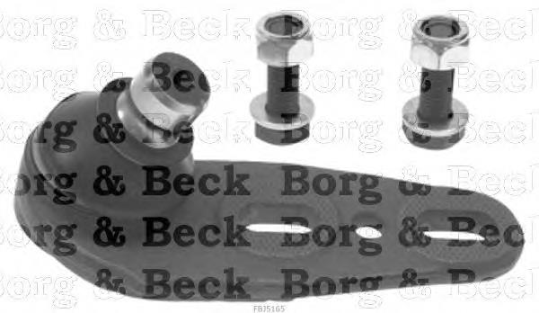 BBJ5165 Borg&beck rótula de suspensión inferior izquierda