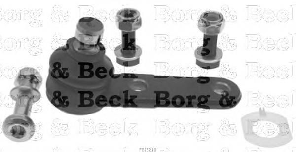 BBJ5210 Borg&beck rótula de suspensión inferior