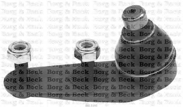 BBJ5195 Borg&beck rótula de suspensión inferior derecha