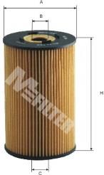 TE606 Mfilter filtro de aceite