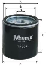TF309 Mfilter filtro de aceite