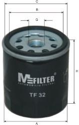 Portafiltro de aceite Mfilter TF32 precio, desde 2,54 EUR