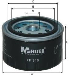 Comprar TF315 Mfilter Filtros de aceite