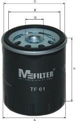 TF 61 Mfilter filtro de aceite