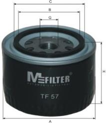 TF 57 Mfilter filtro de aceite