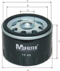 Filtro de aceite TF46 Mfilter