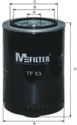 Filtro de aceite Mfilter TF53 precio, desde 6,16 EUR