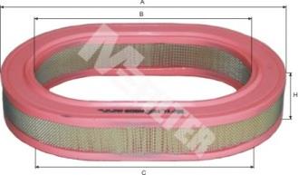 Filtro aire Galant VI sedán (1987-1992) original desde 10,55 €