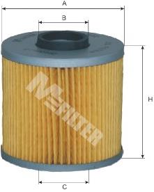 TE602 Mfilter filtro de aceite
