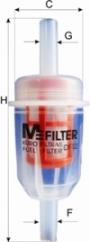 DF12 Mfilter filtro combustible