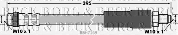 Latiguillo de freno delantero BBH7169 Borg&beck