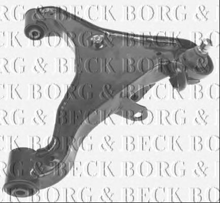 BCA6727 Borg&beck barra oscilante, suspensión de ruedas delantera, inferior derecha