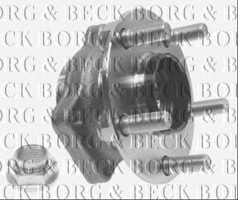 BWK1194 Borg&beck cubo de rueda delantero