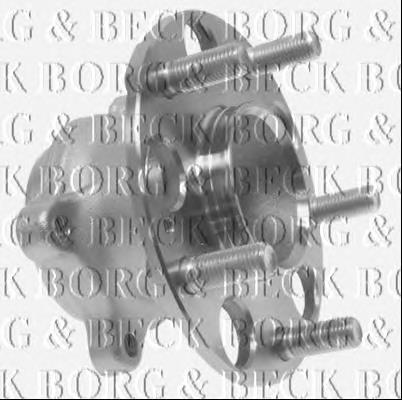 BWK1189 Borg&beck cubo de rueda trasero
