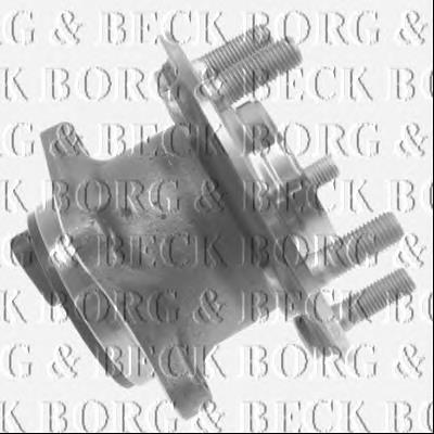 BWK1187 Borg&beck cubo de rueda trasero
