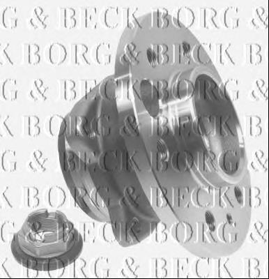 BWK1200 Borg&beck cubo de rueda trasero