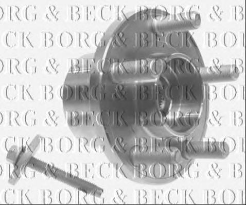 BWK1171 Borg&beck cubo de rueda delantero