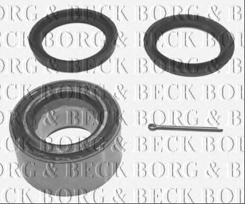 BWK118 Borg&beck cojinete de rueda delantero
