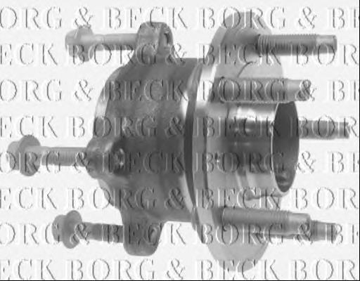 BWK1240 Borg&beck cubo de rueda trasero