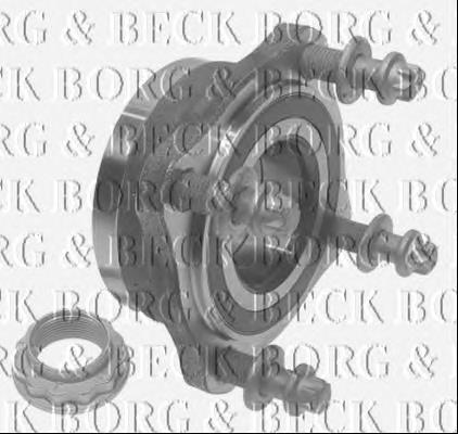 BWK1211 Borg&beck cojinete de rueda trasero