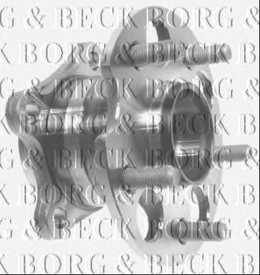 BWK1215 Borg&beck cubo de rueda trasero