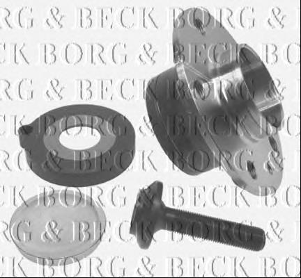 BWK1110 Borg&beck cubo de rueda trasero
