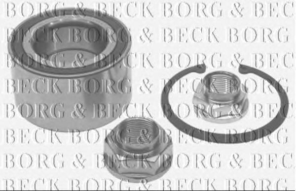 BWK1105 Borg&beck cojinete de rueda delantero