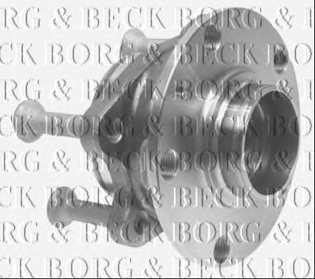 BWK1118 Borg&beck cubo de rueda trasero