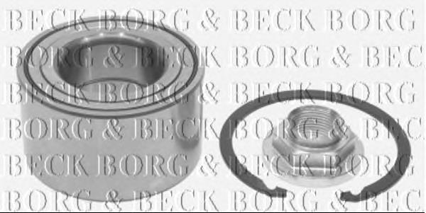BWK1114 Borg&beck cojinete de rueda delantero