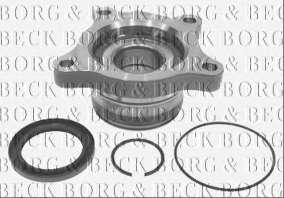 BWK1087 Borg&beck cubo trasero derecho