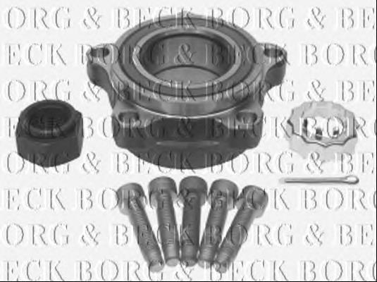 BWK1082 Borg&beck cojinete de rueda delantero