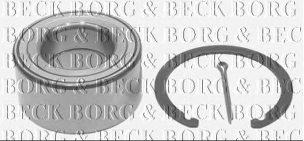 BWK1083 Borg&beck cojinete de rueda delantero