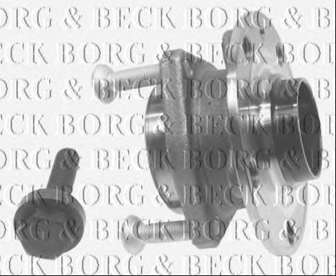 BWK1100 Borg&beck cubo de rueda delantero