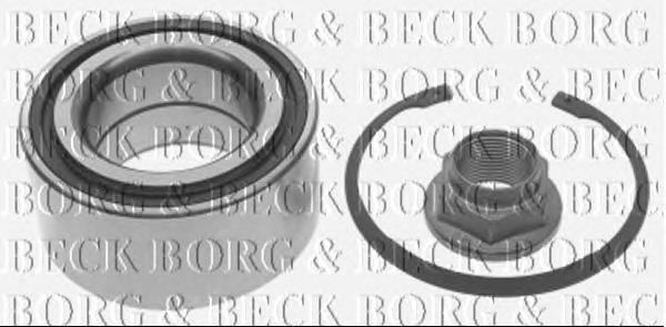 BWK1090 Borg&beck cojinete de rueda delantero