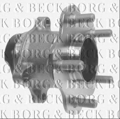 BWK1094 Borg&beck cubo de rueda trasero